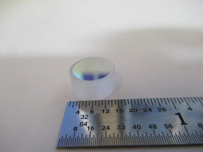 OPTICAL SPECTRA PHYSICS COATED OUTPUT LENS LASER OPTICS AS PIC &A7-A-52