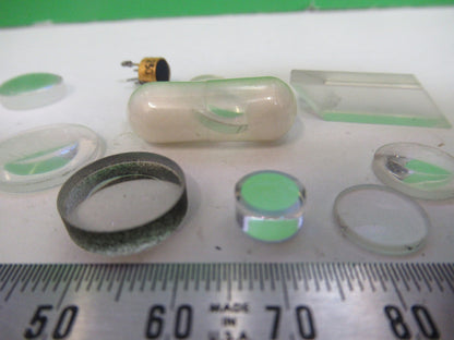 OPTICAL LASER LOT MINI LENSES PHOTONICS OPTICS LENS AS PICTURED V1-A-41