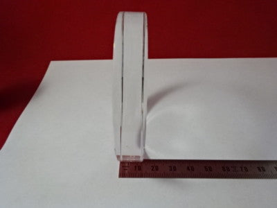 Optical Flat Wyko Fused silica 75mm Dia Uncoated 1/10 wave Laser Optics