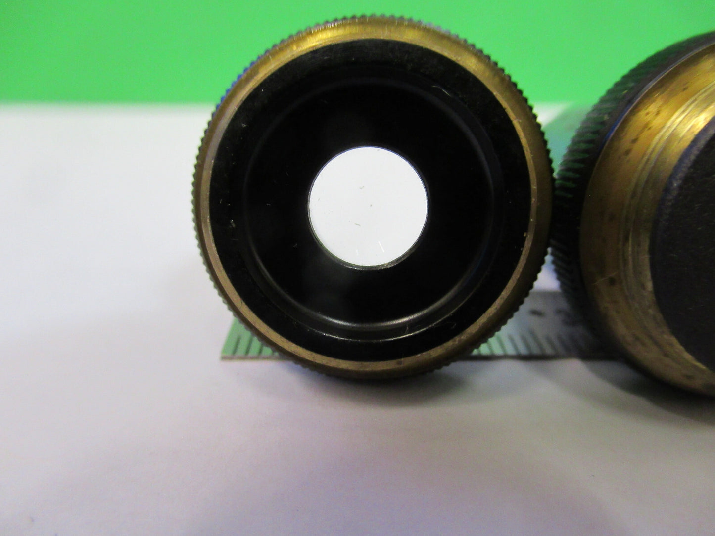 LOT 4 EA MIKROSKOP-OBJEKTIVE OLYMPUS 4X 10X 40X 100X OPTIK #P8-B-07