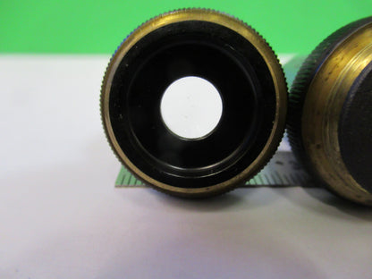 LOT 4 EA MIKROSKOP-OBJEKTIVE OLYMPUS 4X 10X 40X 100X OPTIK #P8-B-07