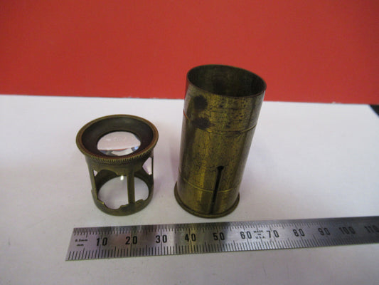 Antique Brass Seed Mini Scope Microscope Part