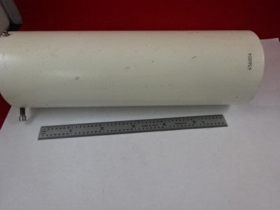 MICROSCOPE PART ZEISS 456004 HUGE TUBE COLLIMATOR LENS OPTICS AS IS #AM-28