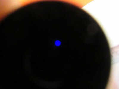 BAUSCH LOMB BLUE FILTER EYEPIECE OCULAR  MICROSCOPE PART AS PICTURED &Q3-B-80