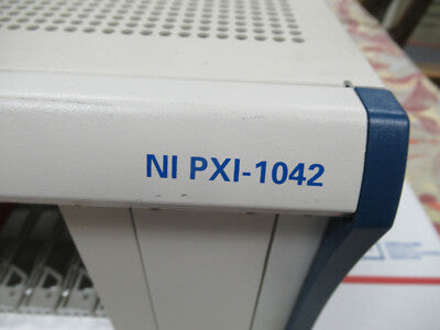 NATIONAL INSTRUMENTS NI PXI-1042 CHASSIS MODULE AS PICTURED &TC-4