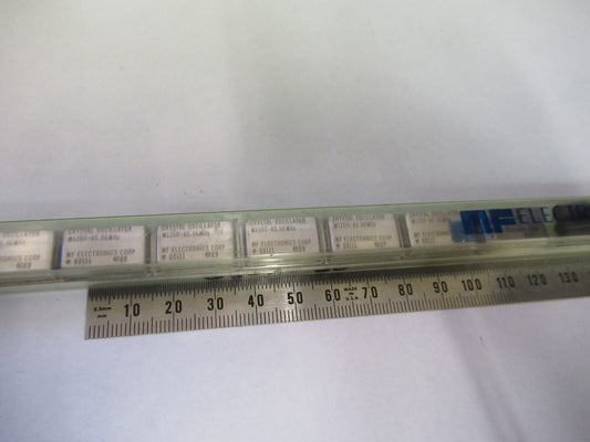 Lot 10 Ea Mf Electronics Quartz Oscillator Frequency 40.96 MHz
