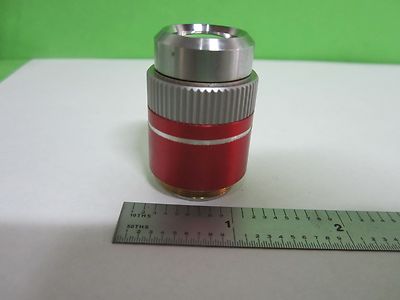 Microscope Part Objective Npl Fluotar Red Ernst Leitz Germany Optics