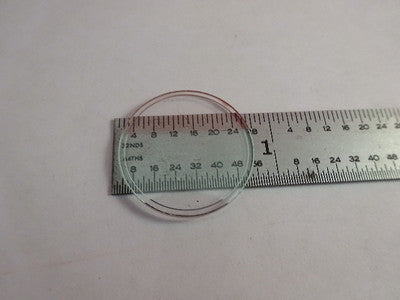 RETICLE MICROSCOPE PART OPTICS OPTICAL PART AS IS &AQ-A-03
