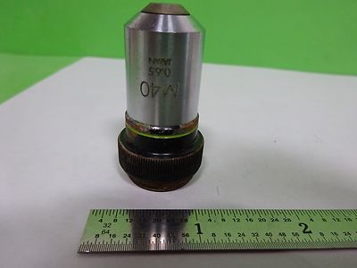 Microscope Part Objective Olympus M40 40X [fair] Optics