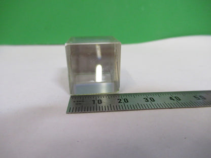 ANTIQUE BAUSCH LOMB GLASS PRISM OPTICS MICROSCOPE PART AS PICTURED  V3-A-55