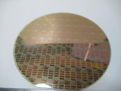 SAPPHIRE WAFER CRYSTAL with COMPONENTS PLATINUM GOLD COAT AS PICTURED &18-A-56