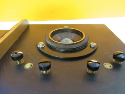 BAUSCH LOMB ANTIQUE STAGE TABLE XY  MICROSCOPE PART AS PICTURED P6-A-174