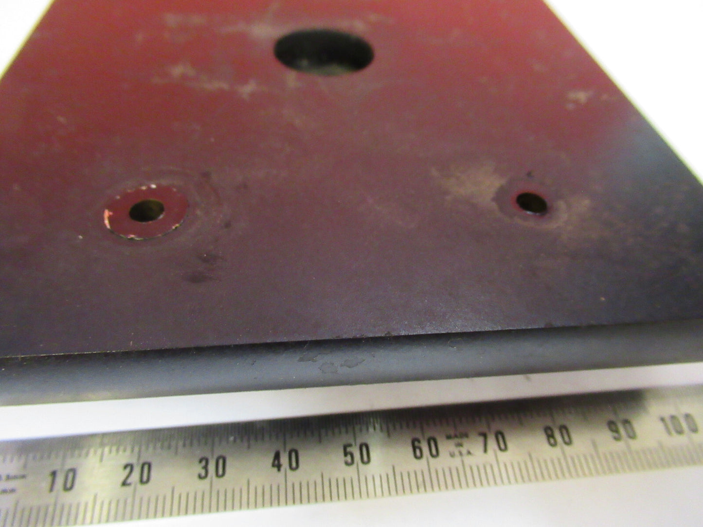 ANTIQUE STAGE TABLE AO SPENCER MICROSCOPE PART AS PICTURED S4-B-74