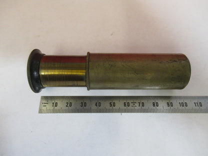 Antique Brass Eyepiece + Tubus UK Made Microscope Part