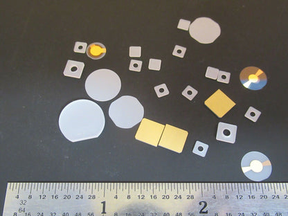 LOT ASSORTED PIEZO QUARTZ PIEZOELECTRIC BLANKS ULTRASONIC SENSOR &FT-1-B-03