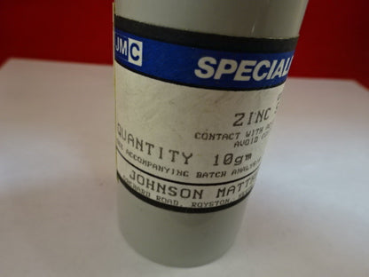 Zinc Sulphide ZnS Pure Chemical 10 Grams