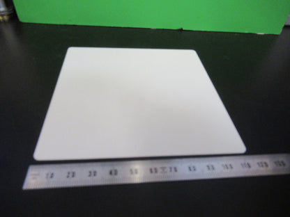 HUGE ALUMINA 99% CERAMIC PLATE SUBSTRATE AS PICTURED &Z5-A-80