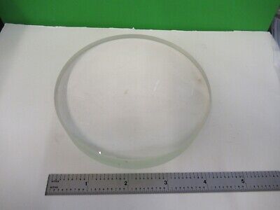 OPTICAL LARGE 4.5" DIA PL CX LENS BK7 GLASS LASER OPTICS AS PICTURED &T2-B-12