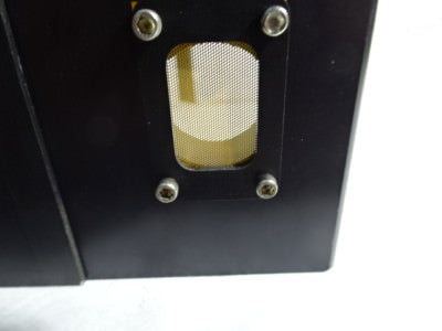 OPTICAL MOUNTED GOLD GRID MESH LASER OPTICS DIFFUSER FILTER AS PICTURED &96-06
