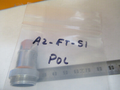 LEITZ WETZLAR GERMANY OBJECTIVE POL 6L P MICROSCOPE PART AS PICTURED &A2-FT-51