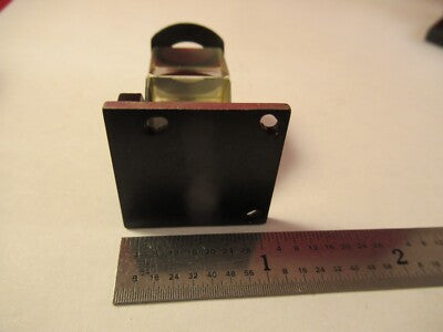 VICKERS ENGLAND MOUNTED GLASS PRISM optics MICROSCOPE PART AS PICTURED &FT-6-07
