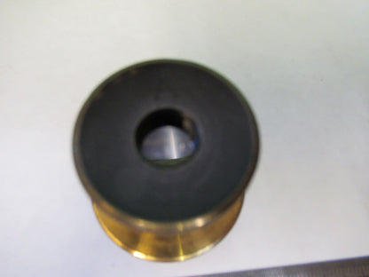 FOR PARTS ANTIQUE LONDON BRASS EYEPIECE LENS MICROSCOPE PART AS PICTURED X6-A-96