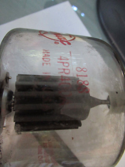 LARGE TRANSMISSION VACUUM TUBE EIMAC USA 8188 AS PICTURED &W7-B-19