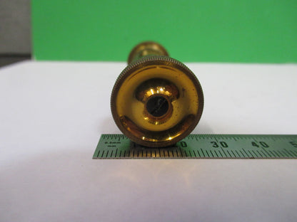 Spencer Lens Co. Antique Brass Fine Micrometer Microscope Part