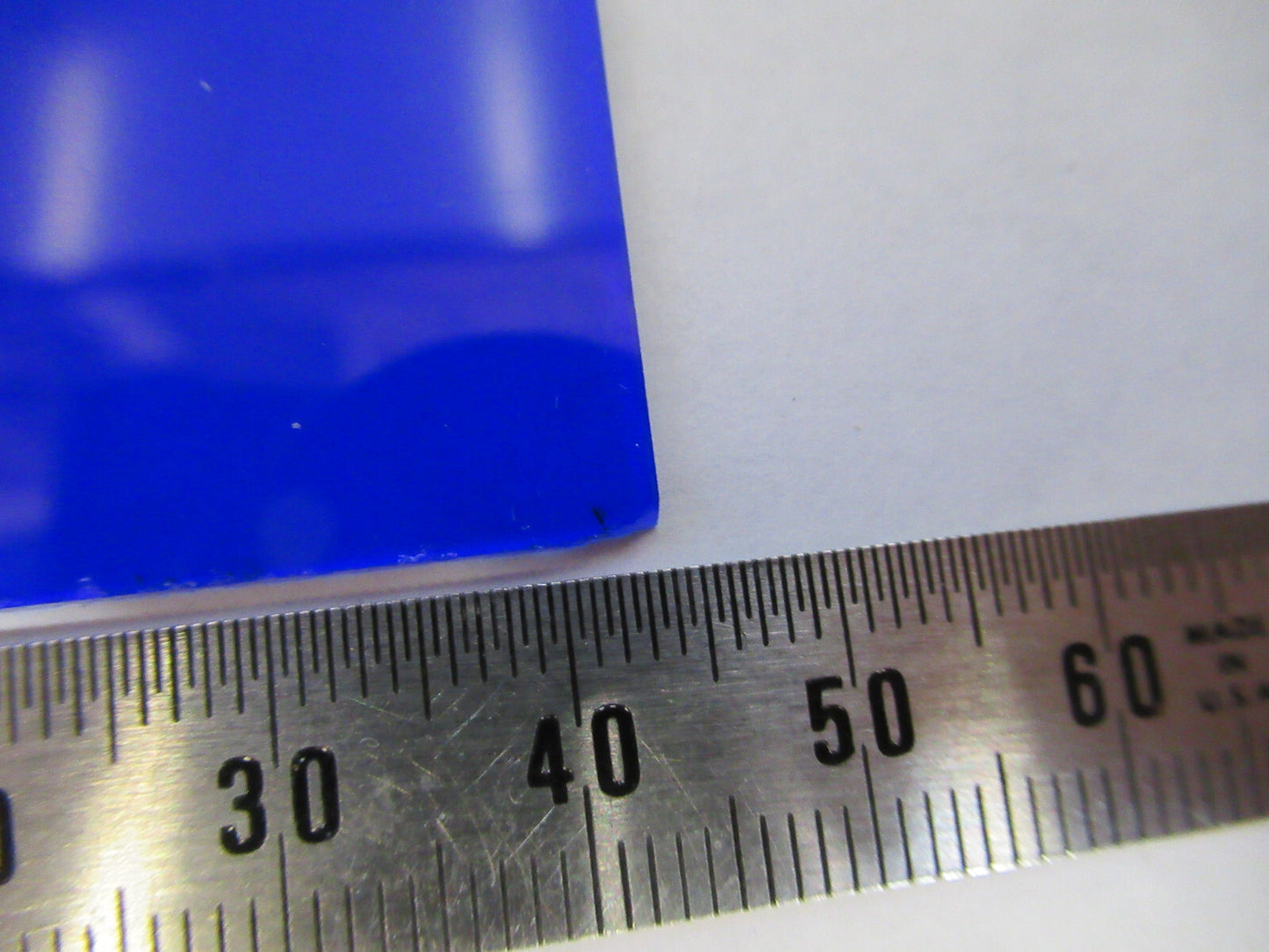 BAUSCH LOMB BLUE GLASS FILTER for LAMP MICROSCOPE PART AS PICTURED X9-B-33
