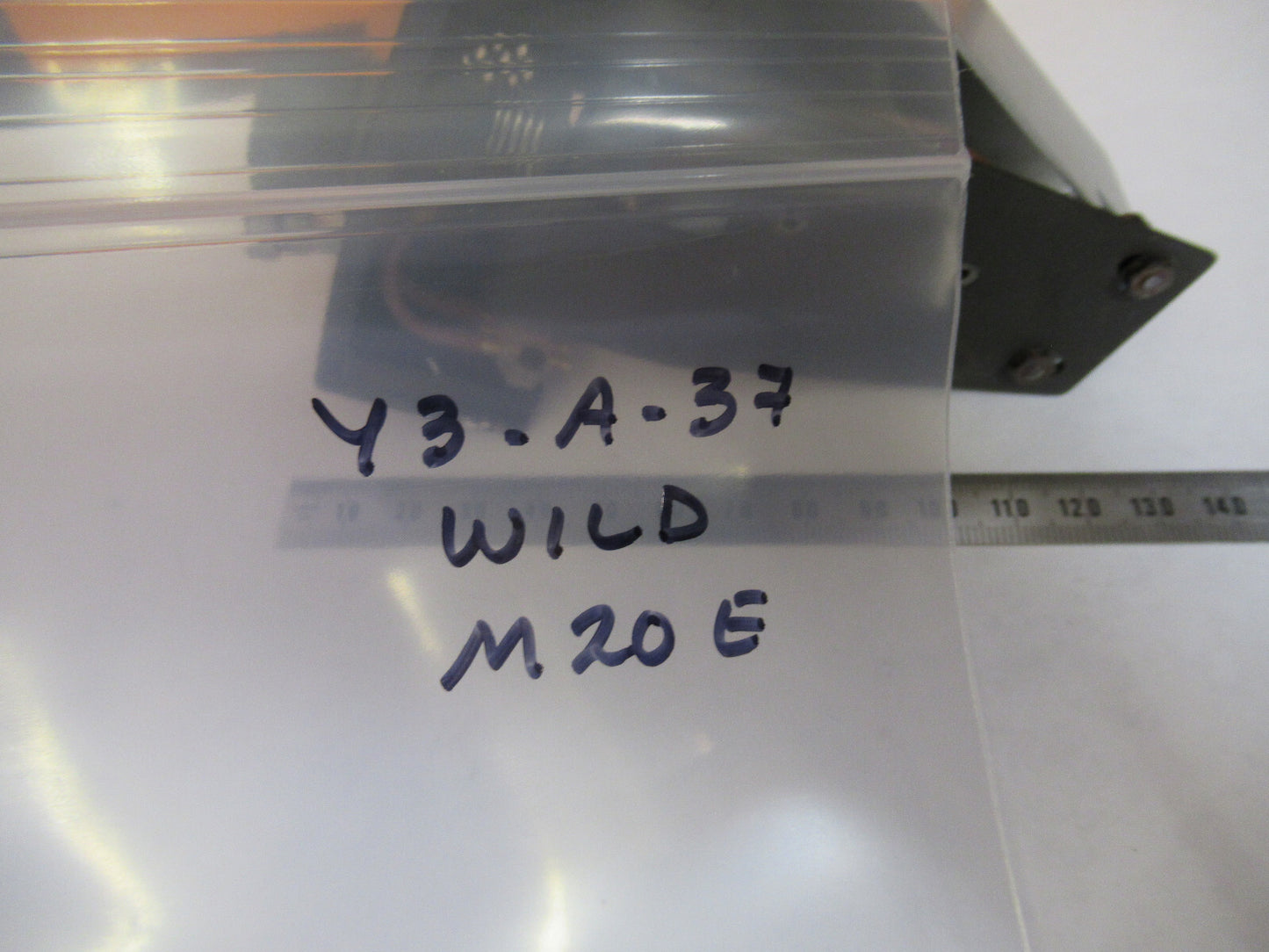 WILD HEERBRUGG M20E LAMP ILLUMINATOR HOLDER MICROSCOPE PART AS PICTURED Y3-A-37