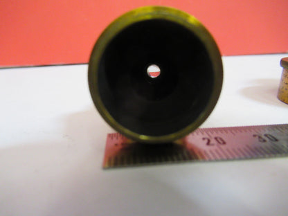 ANTIQUE BRASS RJ BECK LONDON "1/12" OBJECTIVE MICROSCOPE AS PICTURED &F8-A-85