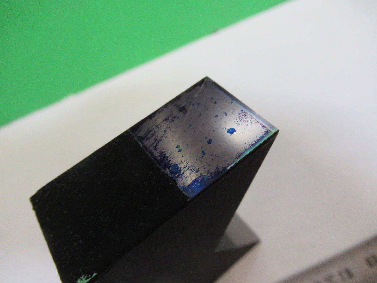 OPTICS MIL SPEC GLASS PRISM ASSEMBLY OPTICAL AS PICTURED T6-A-18