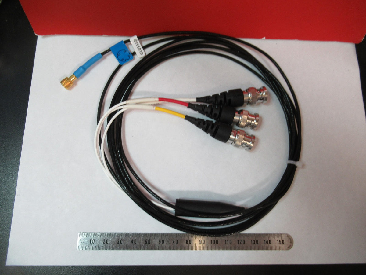 10 Feet Cable for Triaxial Accelerometer Sensor 1/4-28 to BNC 6811A10
