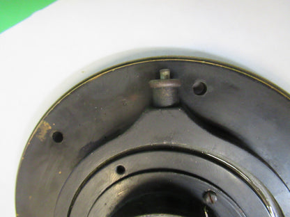 AO AMERICAN OPTICS POL STAGE TABLE MICROSCOPE PART AS PICTURED F4-B-28