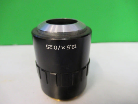 AUS JENA GERMANY INFINITY OBJECTIVE 12.5X PLANACHROMAT MICROSCOPE PART T2-A-15