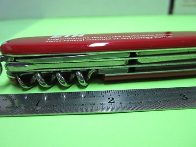 PROMO ETH SWISS INSTITUTE TECHNOLOGY ZURICH SWISS ARMY KNIFE   BIN#37