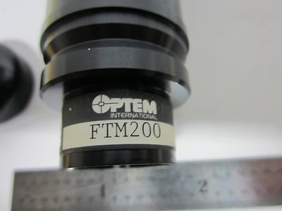 MICROSCOPE PART OPTICAL OPTEM FTM200 VIDEO INSPECTION OPTICS AS IS BIN#Q1-16