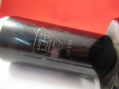 Antique Brass Bausch & Lomb Tubus + Nosepiece Microscope Part