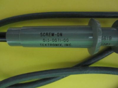 TEKTRONIX PROBE P6006 + 013-0071-00 AS IS FOR OSCILLOSCOPE BIN#4V-88