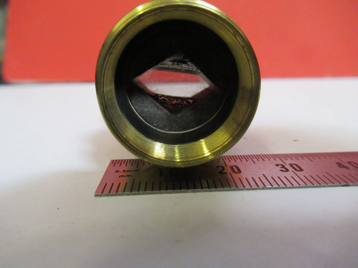 ANTIQUE BRASS UK CONDENSER BECK POLARIZER POL MICROSCOPE AS PICTURED &F8-A-59