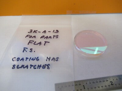 Optical Optical Flat Round Fused silica Optics