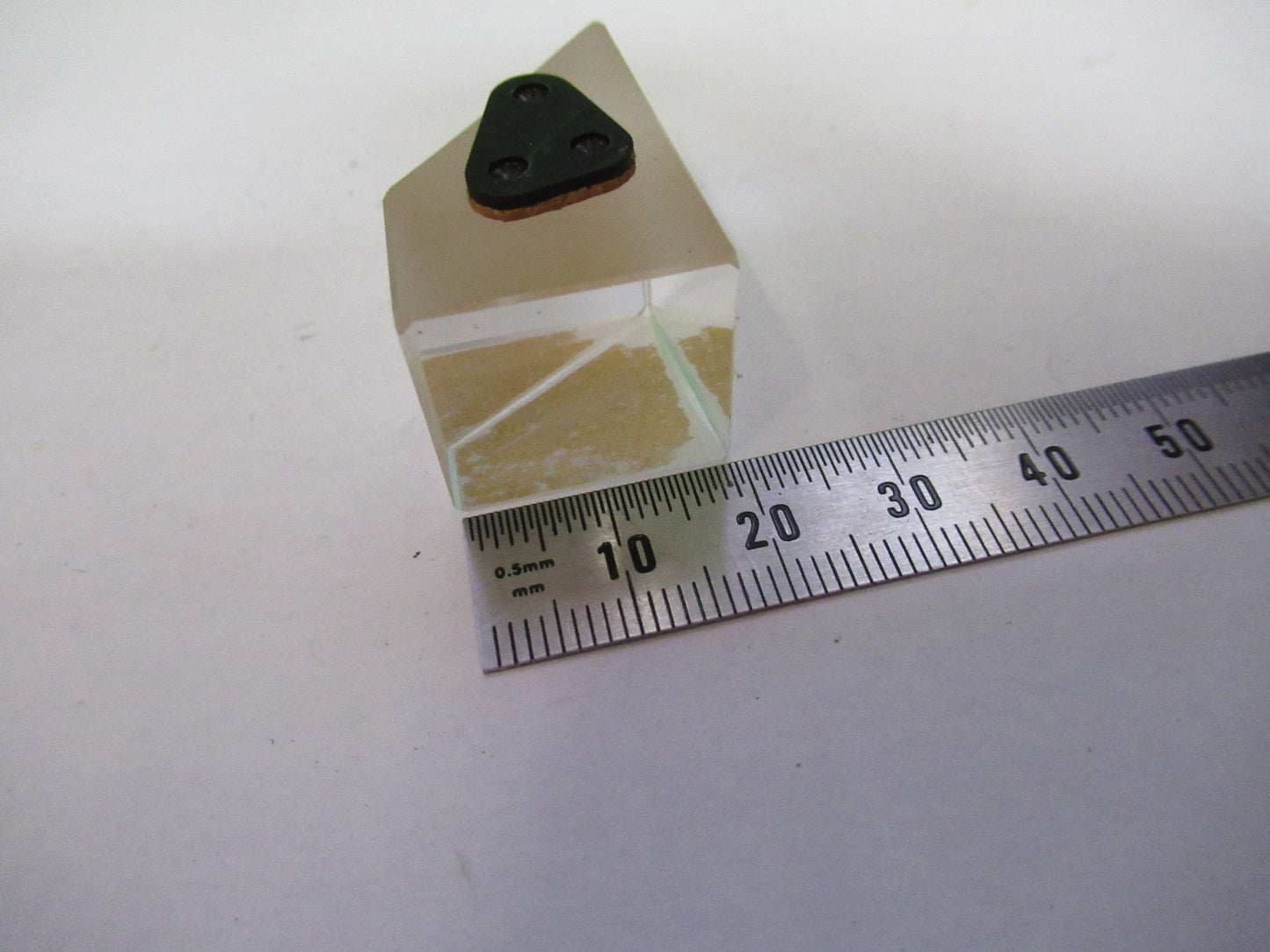 ANTIQUE SPENCER AO GLASS PRISM OPTICS MICROSCOPE PART AS PICTURED  V3-A-59