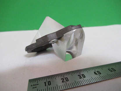 AMSCOPE GLASS PRISM SET HEAD OPTICS MICROSCOPE PART AS PICTURED 80-B-37