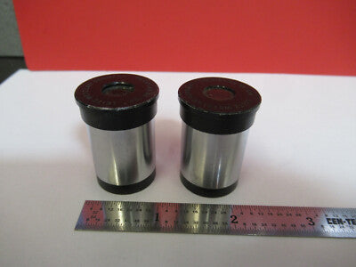 Ernst Leitz Germany Pair Nf 10X Eyepiece Optics Microscope Part