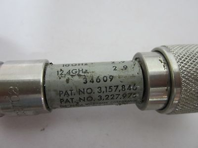 NARDA ATTENUATOR 757C 2.9 dB RF MICROWAVE FREQUENCY GHz  BIN#1E-P-14