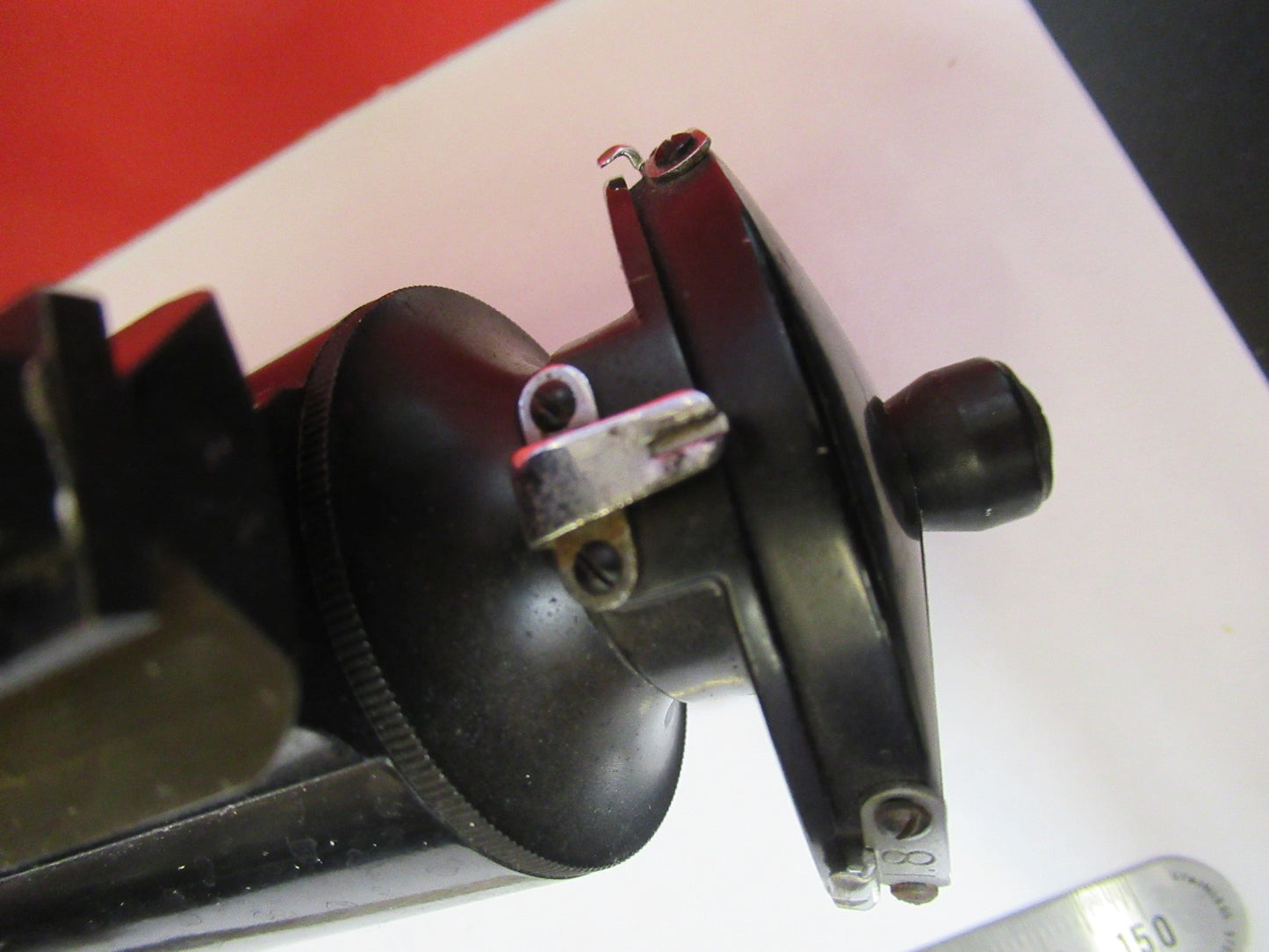 SPENCER AO AMERICAN OPTICS tubus + nosepiece MICROSCOPE PART AS PIC V7-A-35