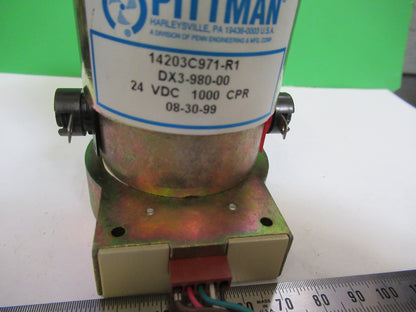 DC STEP MOTOR PITTMAN DX3-980-00 24 VDC AUTOMATION ROBOTIC AS PICTURED &83-FT-13