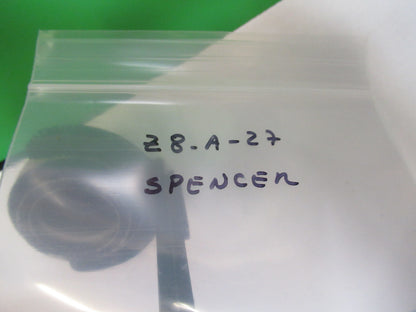 ANTIQUE SPENCER CONDENSER + IRIS MICROSCOPE PART AO AS PICTURED #Z8-A-27