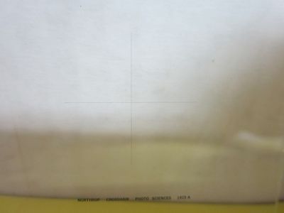 OPTISCHE MASKE NORTHROP CROSSHAIR LASER OPTICS BIN#D9-05