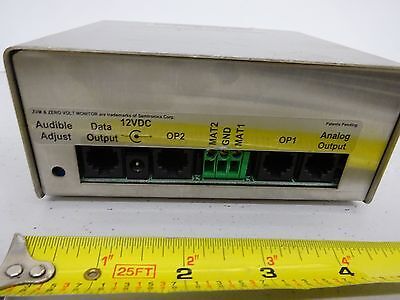 SCCN ANTI STATIC ESD MONITOR ZVM ZERO VOLT DUAL STATION AS PICTURED BIN#TC-2